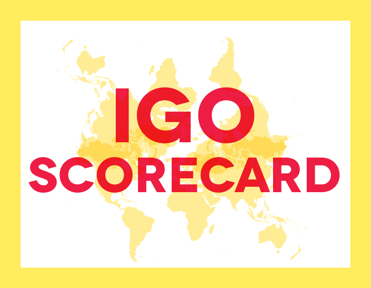 SOCS 2014 IGO Scorecard
