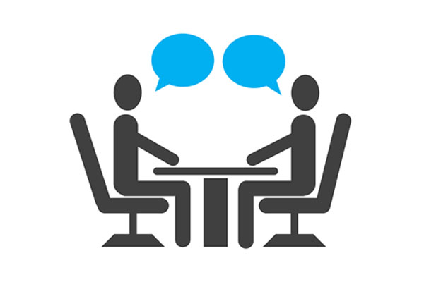 Conducting interviews and analysing data