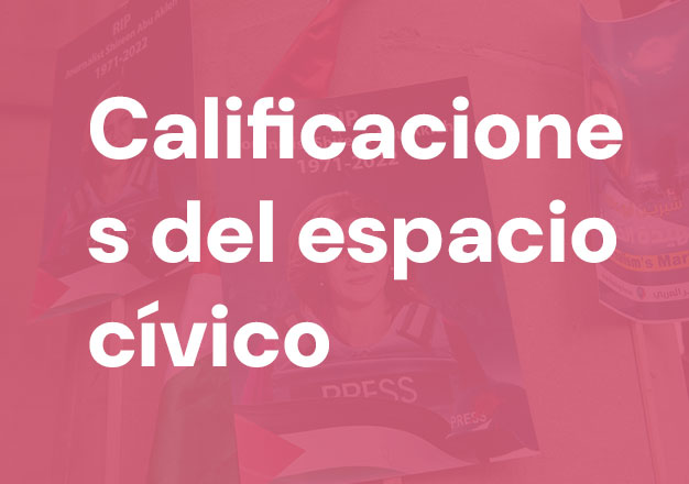 Calificaciones del espacio cívico
