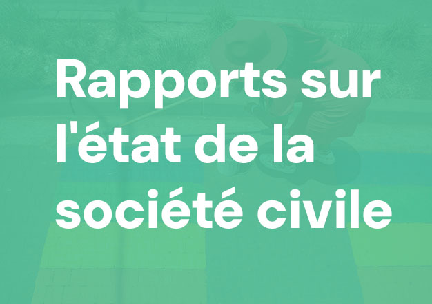 Rapports sur l'état de la société civile